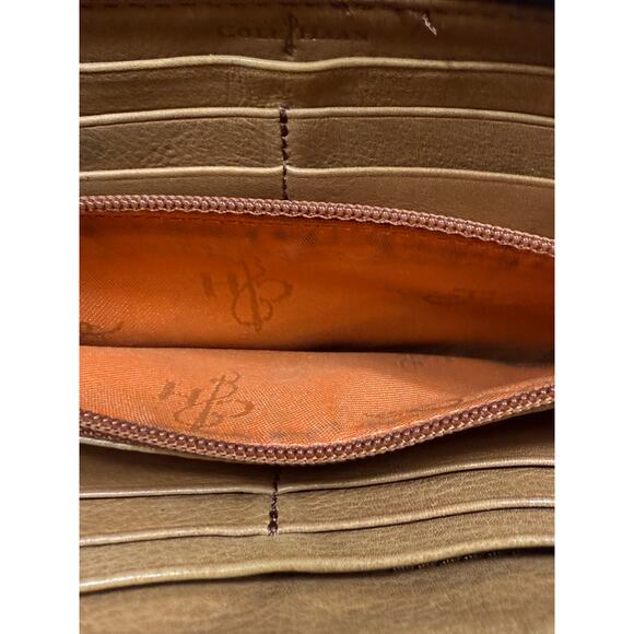 Cole Haan Travel Zip Wallet Woodbury Heritage Weave - Picture 8 of 10